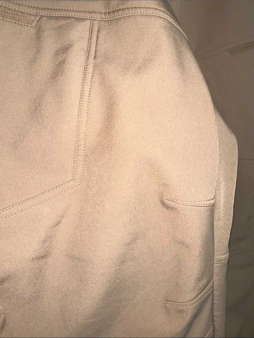 CQR Fleece Lined Tactical Cargo Pants Outdoor Men’s Size 42 Tan Khaki
